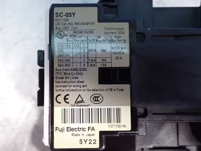 Used FUJI ELECTRIC 4NX0A01S10KY Starters Ohio US | HGR 24 #801854