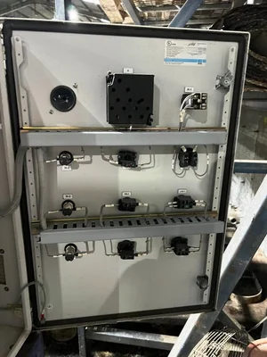 Alfa-Laval MAB 206S-24 oil purifier skid, SS.