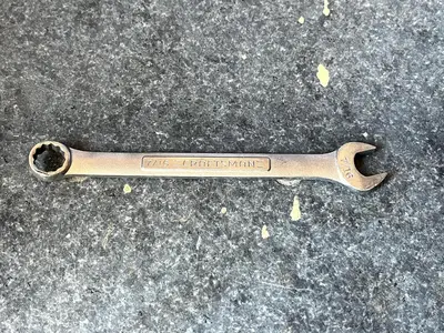 Craftsman 7/16in. Combination Wrench VA 44694 Made in USA,  6" long 12 Point