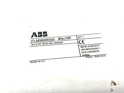 New | in-Stock ABB 2TLA858006R3000,MKey10RF Relays & Switches Michigan US | Maverick Industrial Sales #1467927