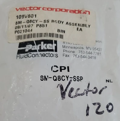 NEW Parker 8M-Q8CY-SSP