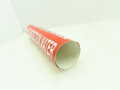 Brady 4060-C Fire Protection Water Red Pipe Marker 2-1/2" to 3-7/8" Lot of 12