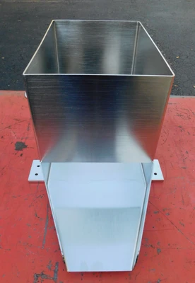 USED SANITARY BULK HOPPER .9 CU FT