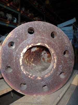 Annin 4" 300 Class, WCB Split Body Flanged Control Valve