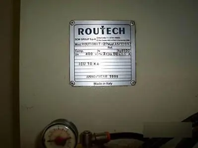 SCM Routech R-250 CNC Router