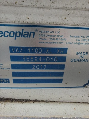 42" x 52" Vecoplan Weima Shred/Grind Line