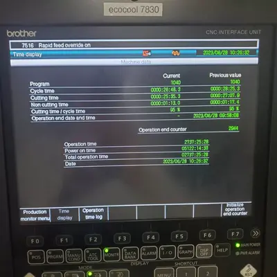 2019 BROTHER SPEEDIO S500X1 Drilling & Tapping Centers | Toolquip, Inc. (7)