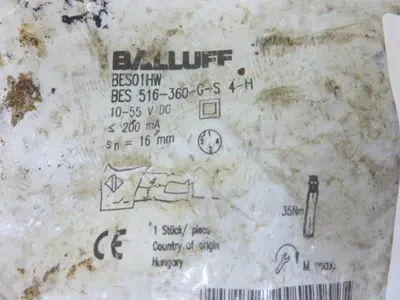 NEW BALLUFF BES 516-360-G-S4-H