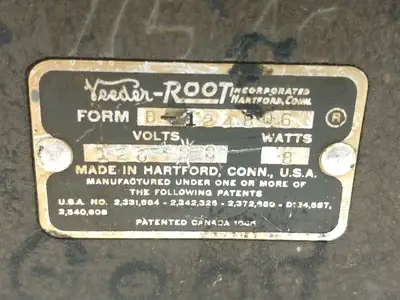 USED VEEDER-ROOT B-124806