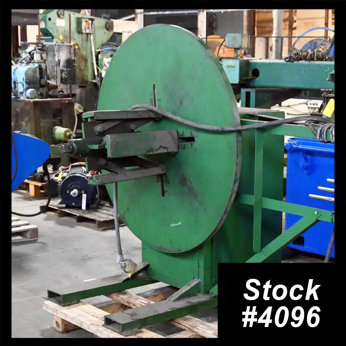 4,000 Lb. x 17″ CUSTOM Single Uncoiler
