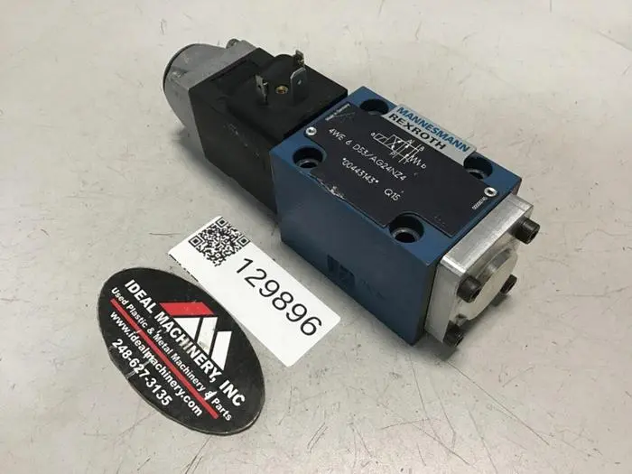 Used REXROTH 4WE6D53/AG24NZ4 Valves/Fittings Michigan US | Ideal Machinery #608669