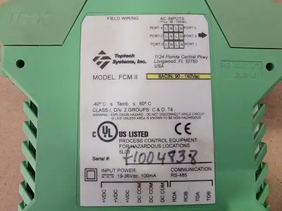 USED TOPTECH SYSTEMS FCM II