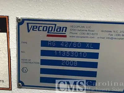 USED 2008 VECOPLAN RG 42/60 XL GRINDER