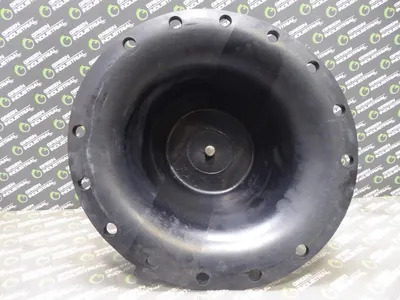 Unbranded 12" Straight Way Valve Diaphragm for Grinnell Corp Granulator New
