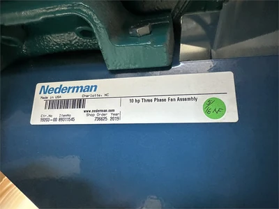 Used 2019 NEDERMAN NFP-S1000 Dust Collectors Florida US | MachineryMax #1463147