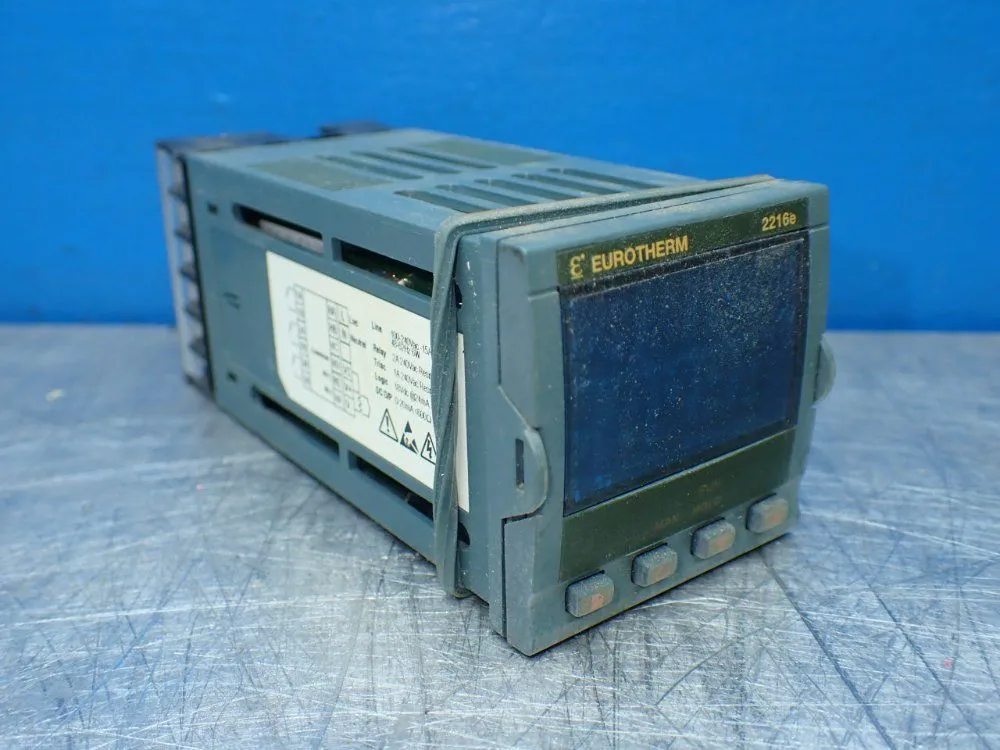 Used EUROTHERM 2216E/AL/VH/R1/R1/RF/2YM/ENG/XXXXX/EU0523 Temperature Controls Ohio US | HGR 24 #802920