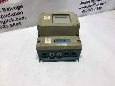 FISHER PORTER MAG-YM 50XM13BBAD10AAGC222 MAGNETIC FLOWMETER SIGNAL CONVERTER