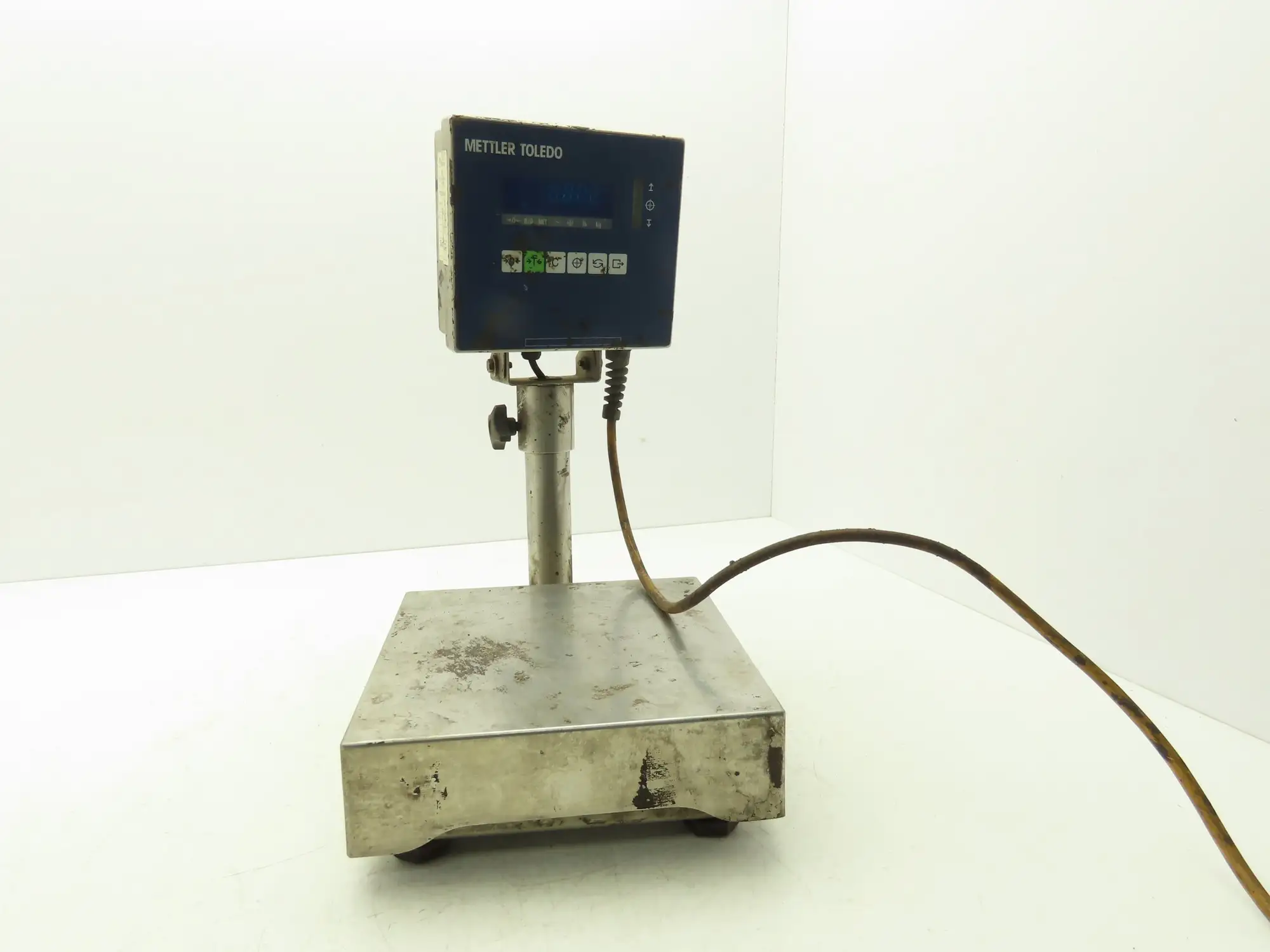 Mettler Toledo SW06P000 Digital Scale Pedestal & 9X9" Base 15lbs