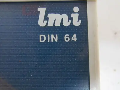 LMI DIN 64 DIN Rail Screw Terminal Strip Connector 64-Space Type C