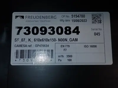 USED FREUDENBERG 73093084
