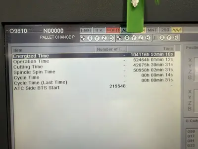 USED 2012 MAKINO A61NX
