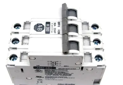 ALLEN BRADLEY 1492-CB-3-H-300 CIRCUIT BREAKER 30AMP 20HP 1492CB3H300 NEW SURPLUS