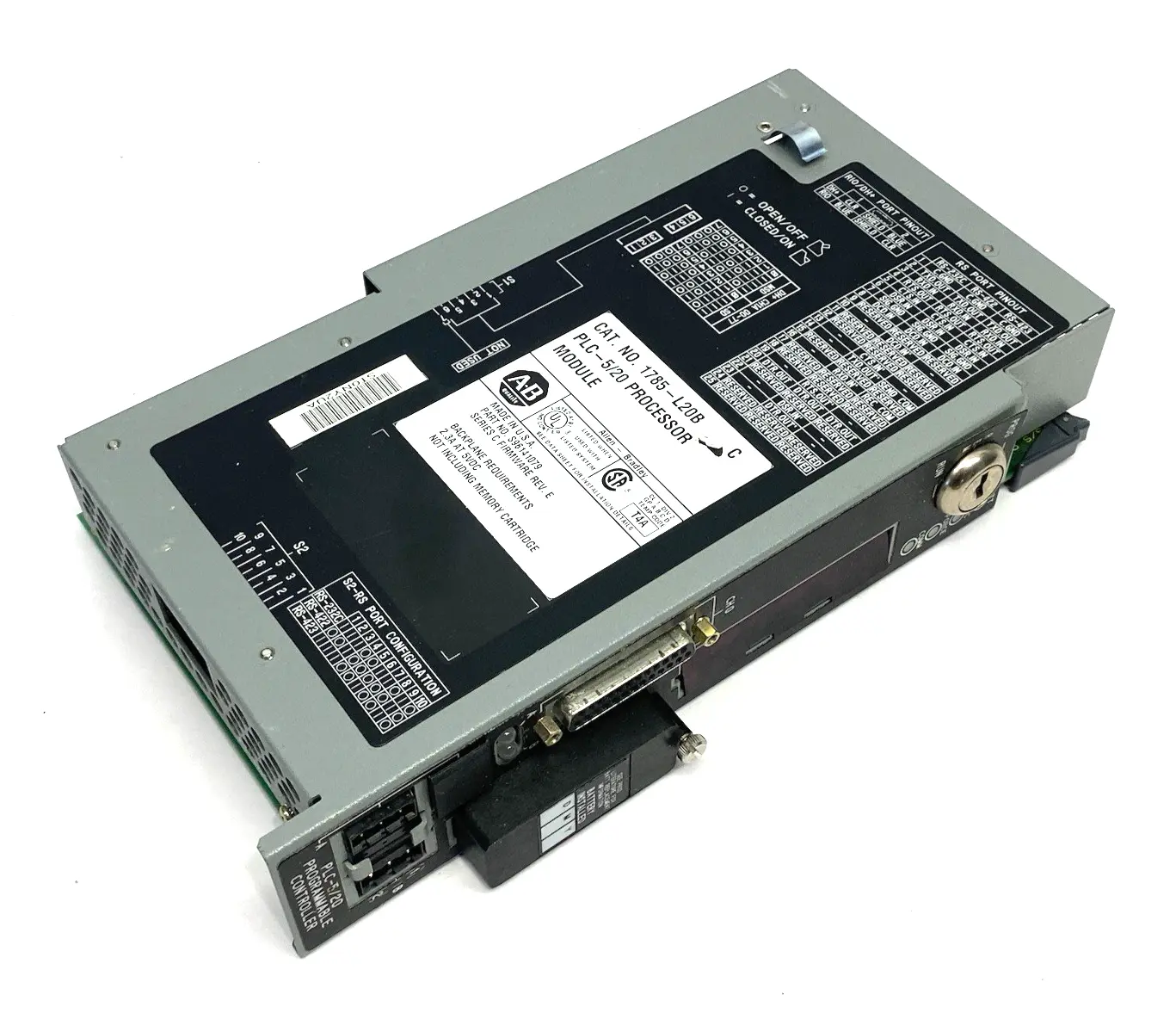 USED ALLEN-BRADLEY SER. C PLC-5/20 PROCESSOR MODULE