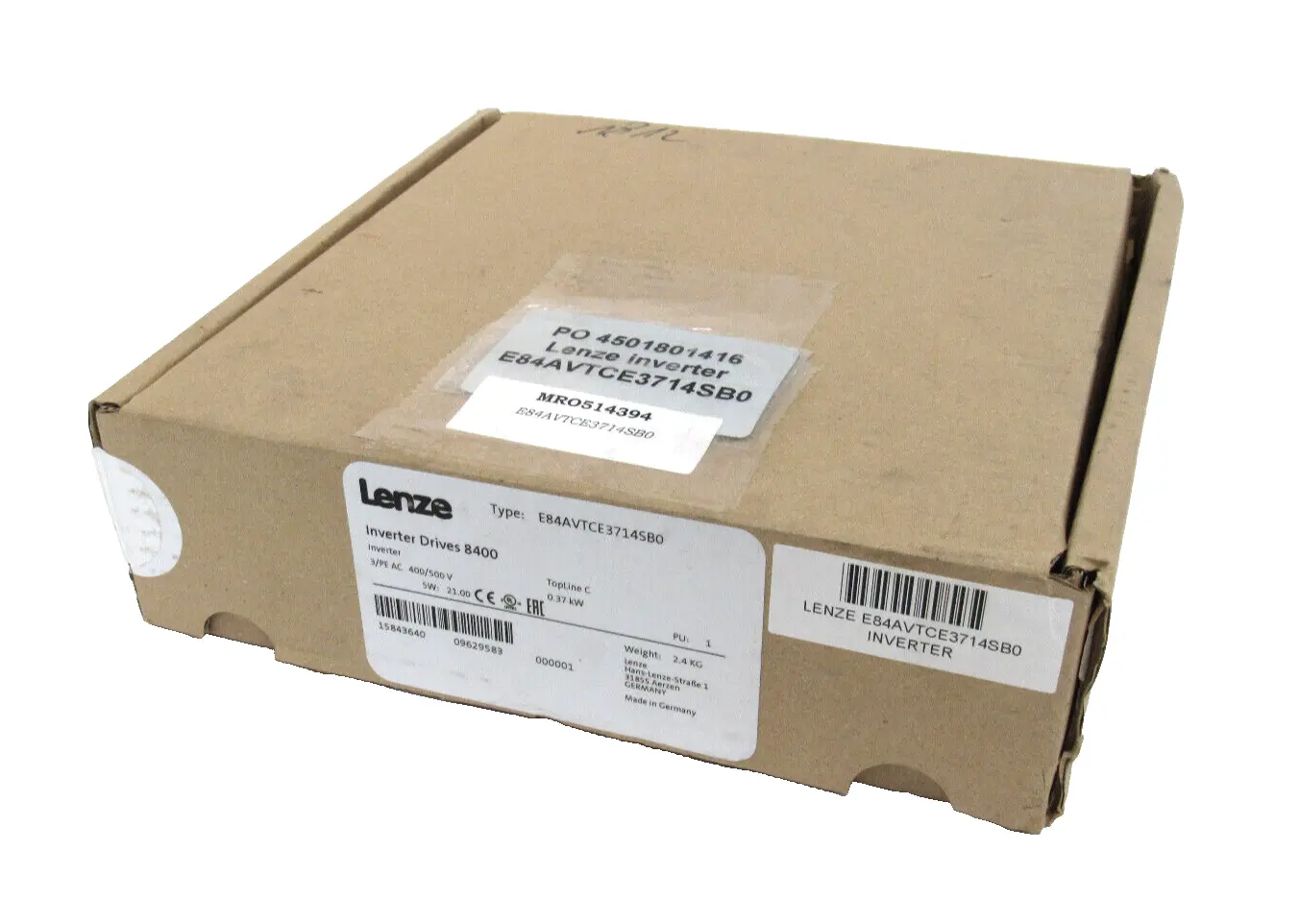 NEW LENZE E84AVTCE3714SB0 INVERTER DRIVE 8400 SERIES