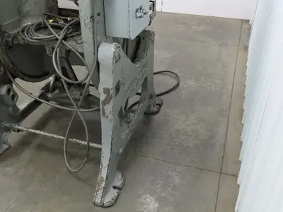 Johnson No 5 Mechanical OBI Punch Press 50 Ton 4" Stroke 10" Throat Bad Motor