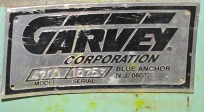 USED GARVEY 4700