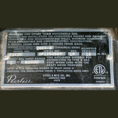 USED PEERLESS 2348B