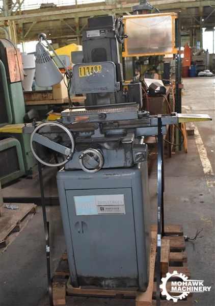 6" X 18" BOYAR SCHULTZ "H618 CHALLENGER" HAND-FEED HORIZONTAL-SPINDLE SURFACE GRINDER w/MAGNETIC CHUCK