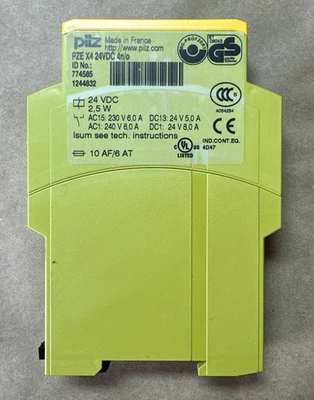 USED Pilz PZE X4 24VAC