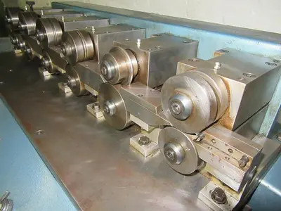 2466-140 N. Ferrara Tube Forming Machine with Welder, Model #056-07-TUBE