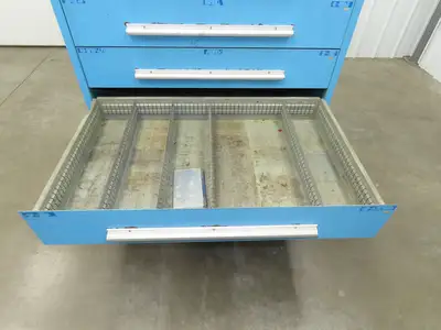 Nu-Era Tool Storage Cabinet Modular 8 Drawer 45x28x61" Lista Stanley Vidmar