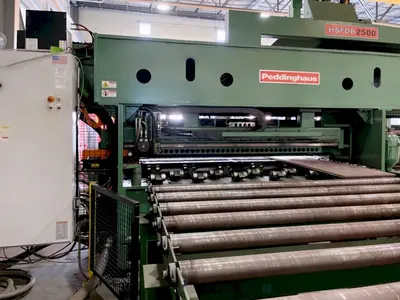 Used 2019 PEDDINGHAUS HSFDB 2500 Structural Steel Burning Systems Illinois US | Machine Factory Outlet #1264240