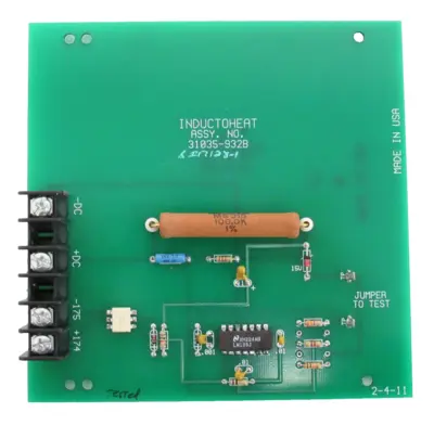USED INDUCTOHEAT 31035-932B CIRCUIT BOARD 11510-308 31035932B