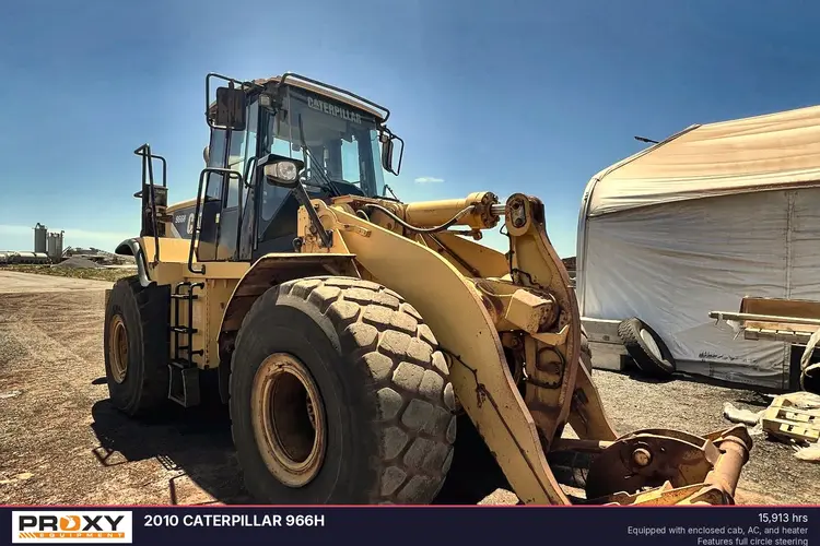 Used 2010 CATERPILLAR 966H Wheel Loaders California US | Proxy Equipment #1377657