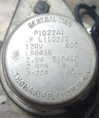 USED INDUSTRIAL TIMER DOES NOT APPLY
