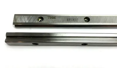 USED THK 382MM GUIDE RAILS FOR SHS15VM LOT OF 2