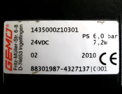 USED Gemu 1435000Z10301