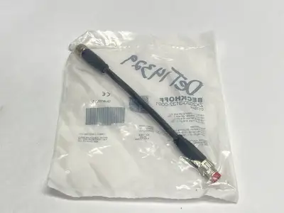 ZK2020-3132-0001, 017944 | Beckhoff ZK2020-3132-0001 Power Cable M/F M8 4-Pin 0.15M 017944 - New
