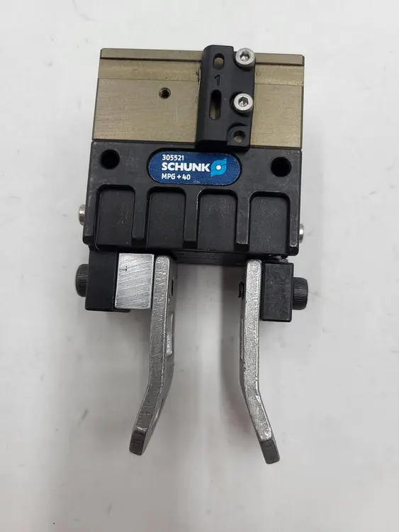 Used SCHUNK SCHUNK MPG-PLUS 40 GRIPPER FOR SMALL COMPONENTS ID 305521 Robot Parts | ND Industrial Surplus #1216741