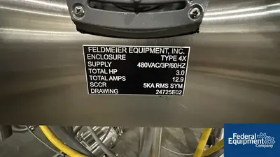 USED Feldmeier 1600 Liter Feldmeier Kettle, 316L S/S, 15/100#