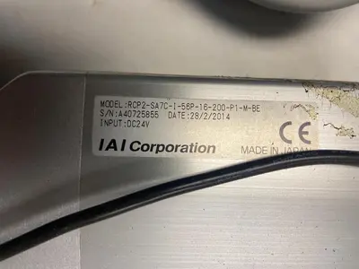 USED IAI RCP2-SA7C-1-56P-16-200-P1-M-BE