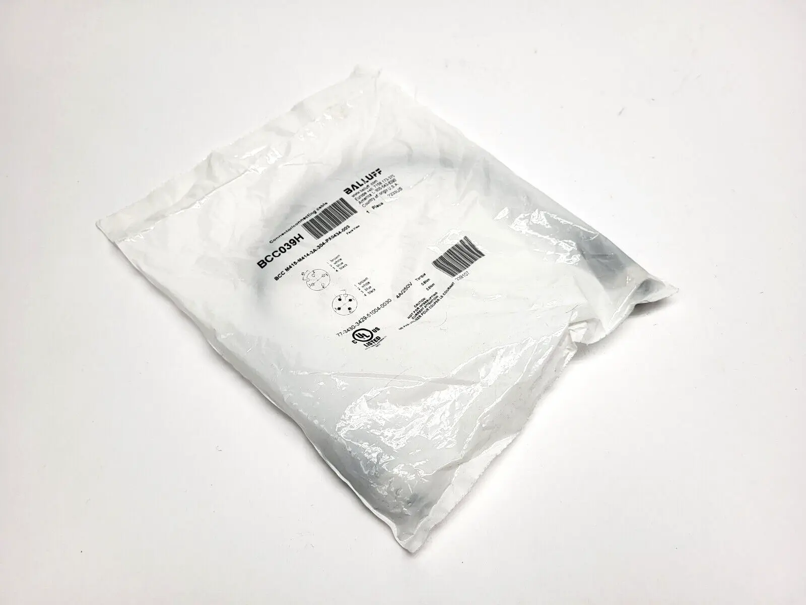 NEW BALLUFF BCC M415-M414-3A-304-PX0434-003, BCC039H