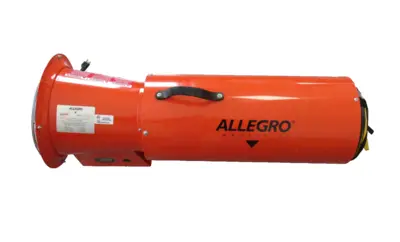 NEW ALLEGRO 9514-25 CONFINED SPACE FAN 120V 18FT 951425
