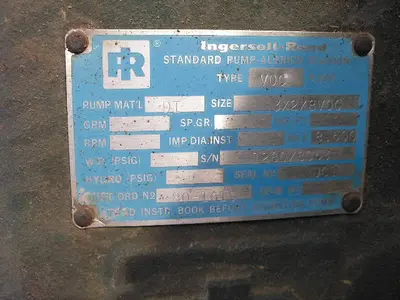 USED INGERSOLL RAND 2X3X8 VOC