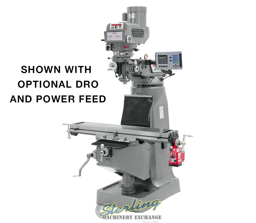 New | in-Stock JET JTM-4VS Vertical Mills California US | Sterling Machinery Exchange #1465603
