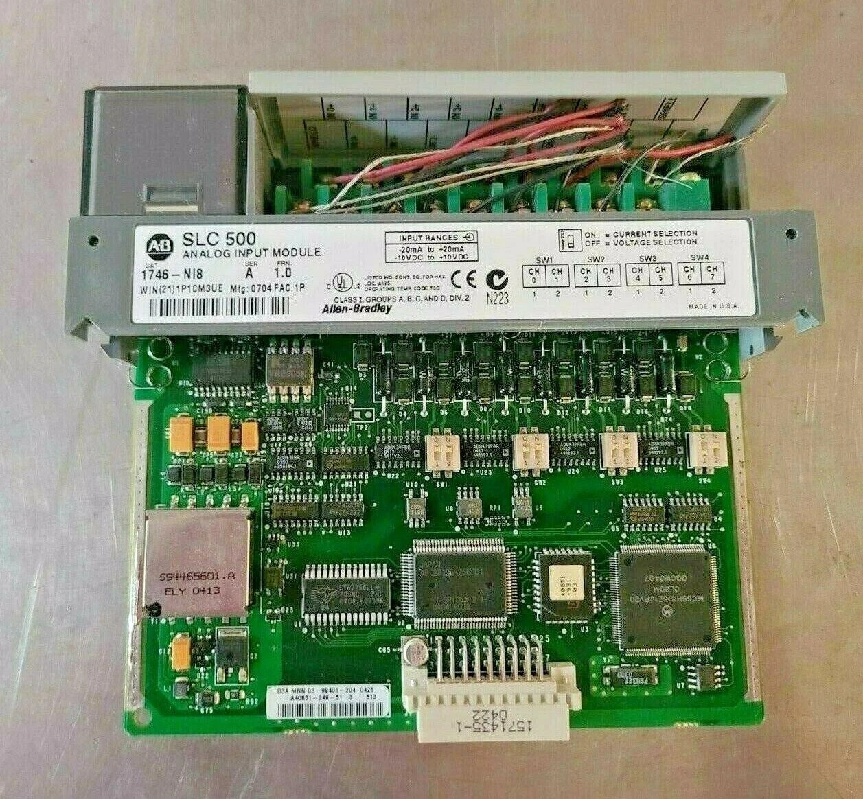 Used Allen-Bradley PLC Analog Ouput Module PLC Input & Output California US | Amiron Machinery #1495171